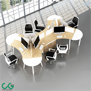 Modern card seat office chair 3d model
